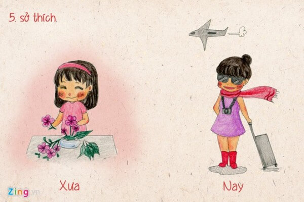 Sự khác biệt của con gái xưa và nay 42 Sự khác biệt của con gái xưa và nay 14