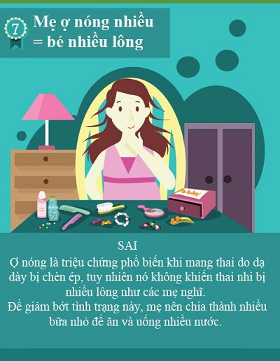 Sự thật về những lời "hù dọa" khi mang thai 48 Sự thật về những lời "hù dọa" khi mang thai 20