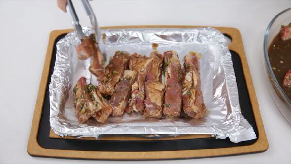 Sườn nướng sốt cà phê cho ông xã lai rai cuối tuần 42 suon nuong