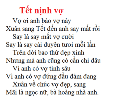 Thư giãn với những bài thơ vui về vợ 11