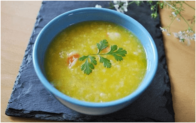 Thực đơn ăn dặm đủ chất cho bé 6 – 12 tháng tuổi 45 Cháo tôm bí đỏ