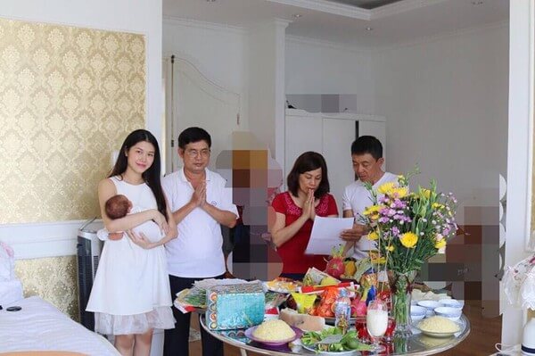 Tiệc đầy tháng hoành tráng của con trai Đăng Khôi - Thủy Anh 20
