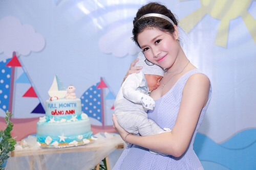 Tiệc đầy tháng hoành tráng của con trai Đăng Khôi - Thủy Anh 25