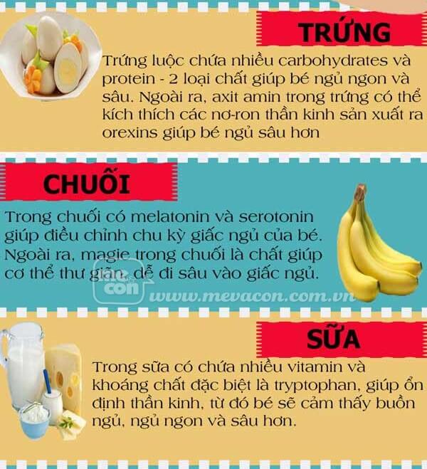 Top 10 thực phẩm giúp bé ngủ ngon 38 Top 10 thực phẩm giúp bé ngủ ngon 10