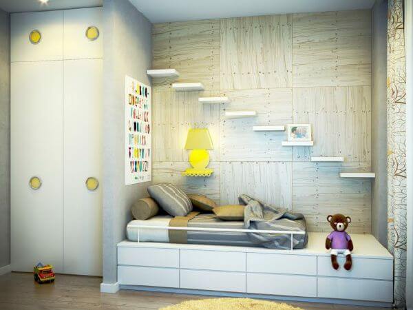 Trang trí phòng của bé bằng kệ treo tường độc, lạ 59 Trang trí phòng của bé bằng kệ treo tường độc, lạ 32