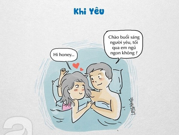 Tranh vui về sự khác biệt giữa lúc yêu và lúc cưới 46 Tranh vui về sự khác biệt giữa lúc yêu và lúc cưới 18