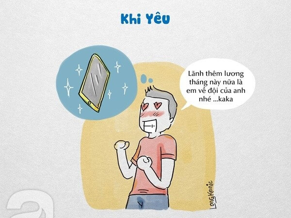 Tranh vui về sự khác biệt giữa lúc yêu và lúc cưới 52 Tranh vui về sự khác biệt giữa lúc yêu và lúc cưới 24
