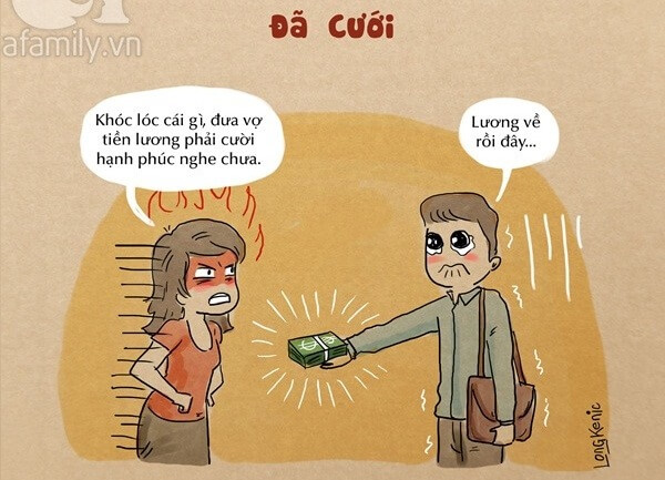Tranh vui về sự khác biệt giữa lúc yêu và lúc cưới 53 Tranh vui về sự khác biệt giữa lúc yêu và lúc cưới 25