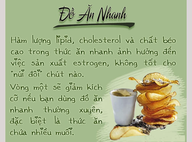 Tránh xa những thực phẩm là "kẻ thù" của bộ ngực căng tròn 17