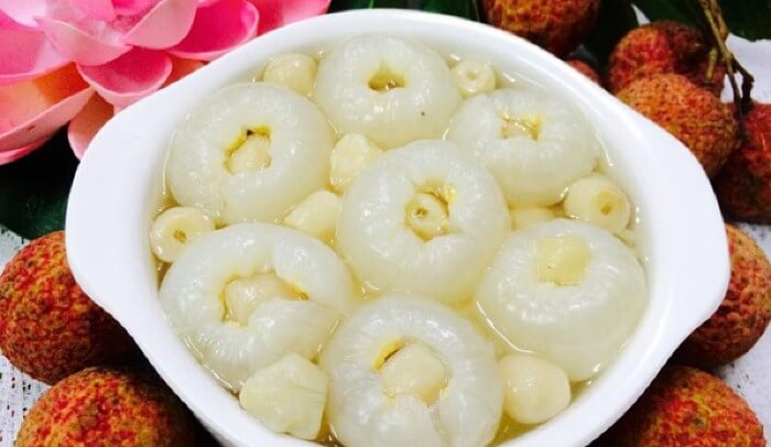 Trổ tài làm 3 món tráng miệng mát lạnh từ vải thiều 8