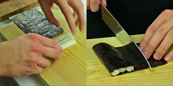 Trổ tài làm món Sushi hình ông già Noel ngộ nghĩnh cho bé 48 Sushi hình ông già Noel 1