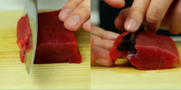 Trổ tài làm món Sushi hình ông già Noel ngộ nghĩnh cho bé 50 Sushi hình ông già Noel 3