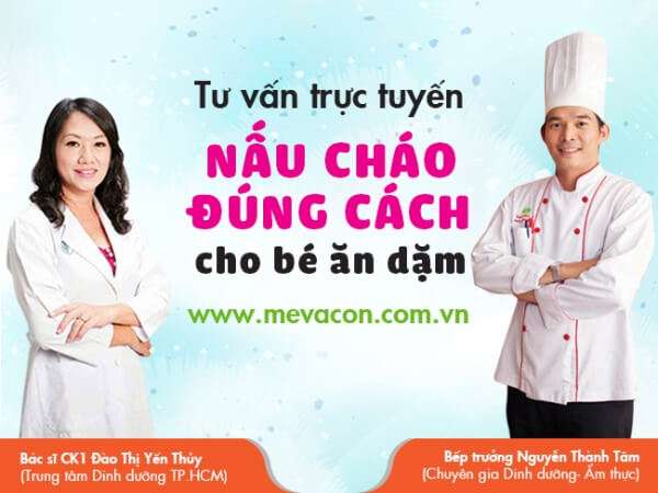 Tư vấn trực tuyến: Nấu cháo đúng cách cho bé ăn dặm 39 tu-van-truc-tuyen-nau-chao-dung-cach-cho-be-an-dam