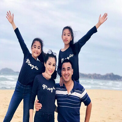 Vợ chồng Quyền Linh trả lương cho con làm việc nhà 9