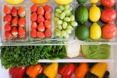 c&aacute;ch bảo quản rau trong tủ lạnh 
