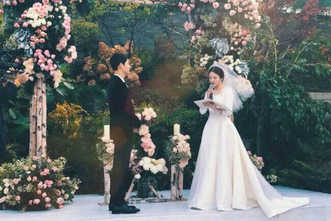 6 điểm đặc biệt ở đám cưới của Song Joong Ki và Song Hye Kyo 45 đám cưới của Song Joong Ki và Song Hye Kyo