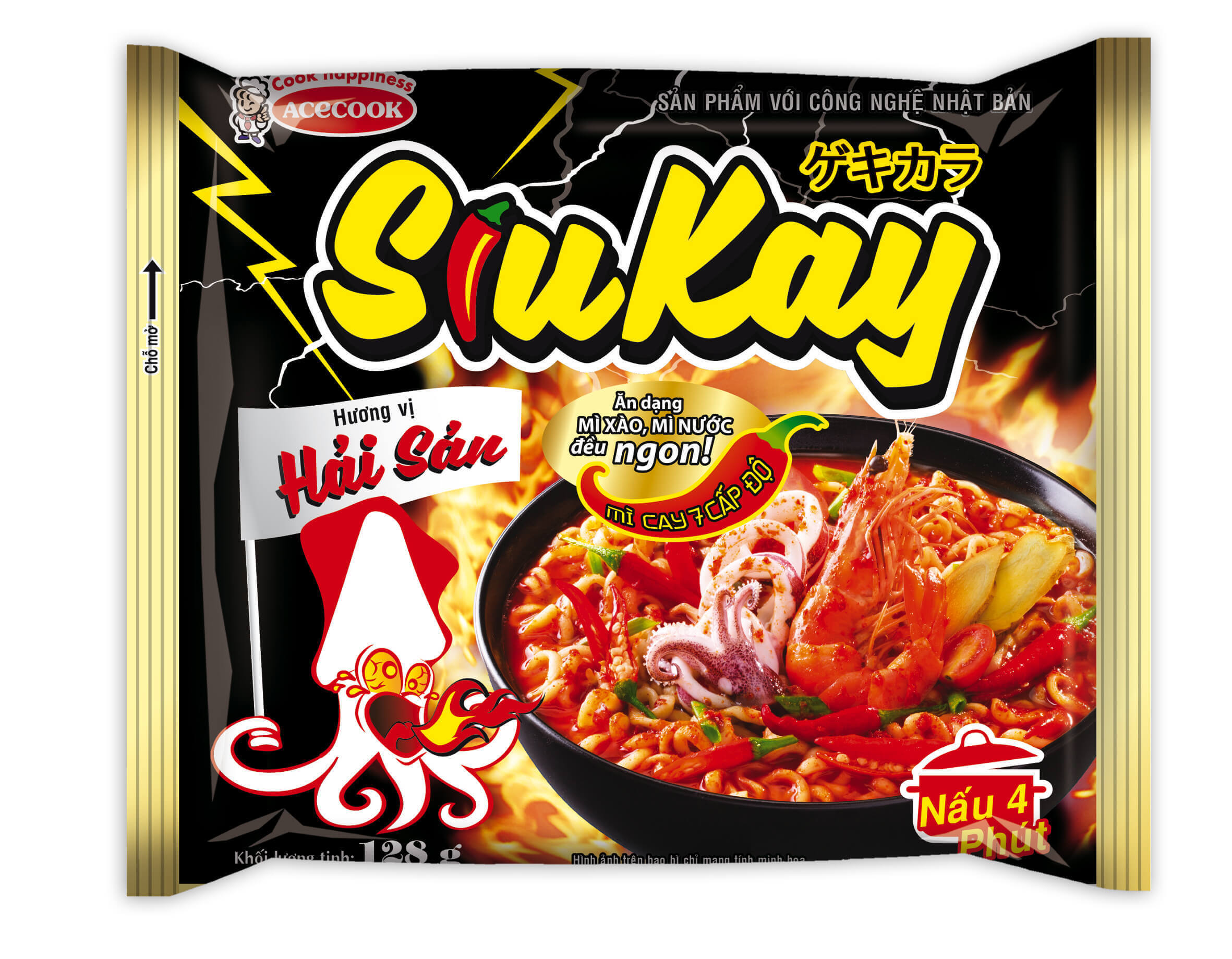 Acecook Việt Nam ra mắt sản phẩm mì ăn liền Siukay 6