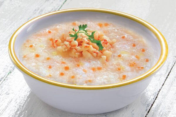 c&aacute;c m&oacute;n ch&aacute;o ăn dặm cho b&eacute; 6 th&aacute;ng tuổi