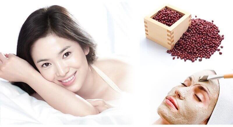 Cách làm trắng da từ thiên nhiên “rẻ mà đẹp” 35 Mặt nạ đậu đỏ