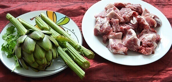 Cách nấu atiso hầm xương thơm ngon, bổ dưỡng 40 Cách nấu atiso hầm xương