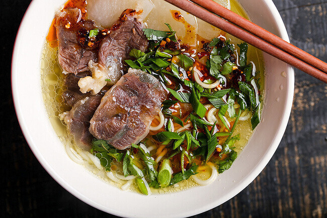 C&aacute;ch nấu b&uacute;n b&ograve; đơn giản 