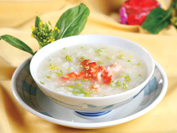 C&aacute;ch nấu ch&aacute;o t&ocirc;m cho b&eacute; ăn dặm 