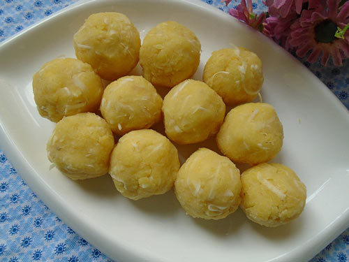 Cách nấu chè trôi nước không bị cứng, ngon đúng điệu 39 làm nhân bánh