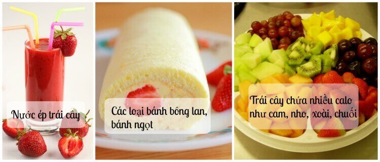 chế độ ăn tăng c&acirc;n trong 1 tuần 