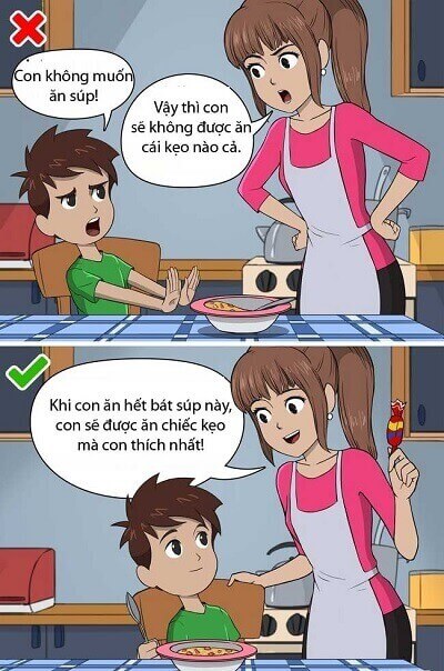 Dạy con từ thở con thơ: "Thu phục” trẻ bướng bỉnh bằng lời nói 40 Dạy con từ thở con thơ: "Thu phục” trẻ bướng bỉnh bằng lời nói 12