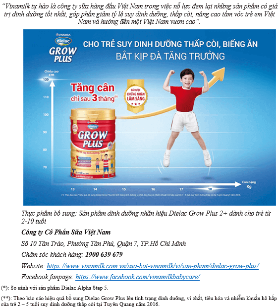 Giúp trẻ tăng cân nhanh với sữa dành cho trẻ suy dinh dưỡng 37 Giúp trẻ tăng cân nhanh với sữa dành cho trẻ suy dinh dưỡng 9