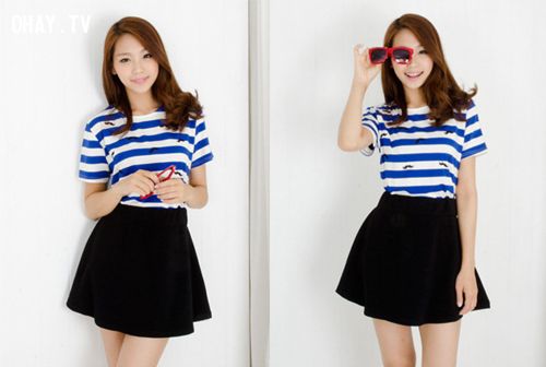 Gợi ý chân váy xòe kết hợp với áo gì là "chuẩn" nhất 42 Gợi ý chân váy xòe kết hợp với áo gì là "chuẩn" nhất 14