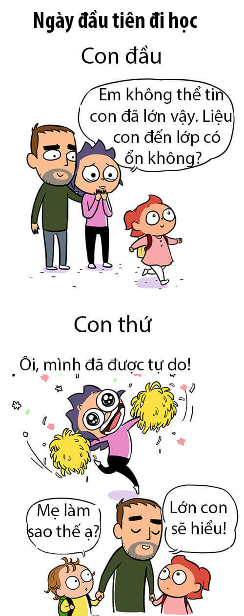 Sinh con đầu lòng và con thứ khác nhau một trời một vực 18