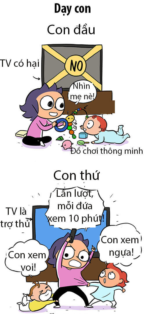 Sinh con đầu lòng và con thứ khác nhau một trời một vực 22