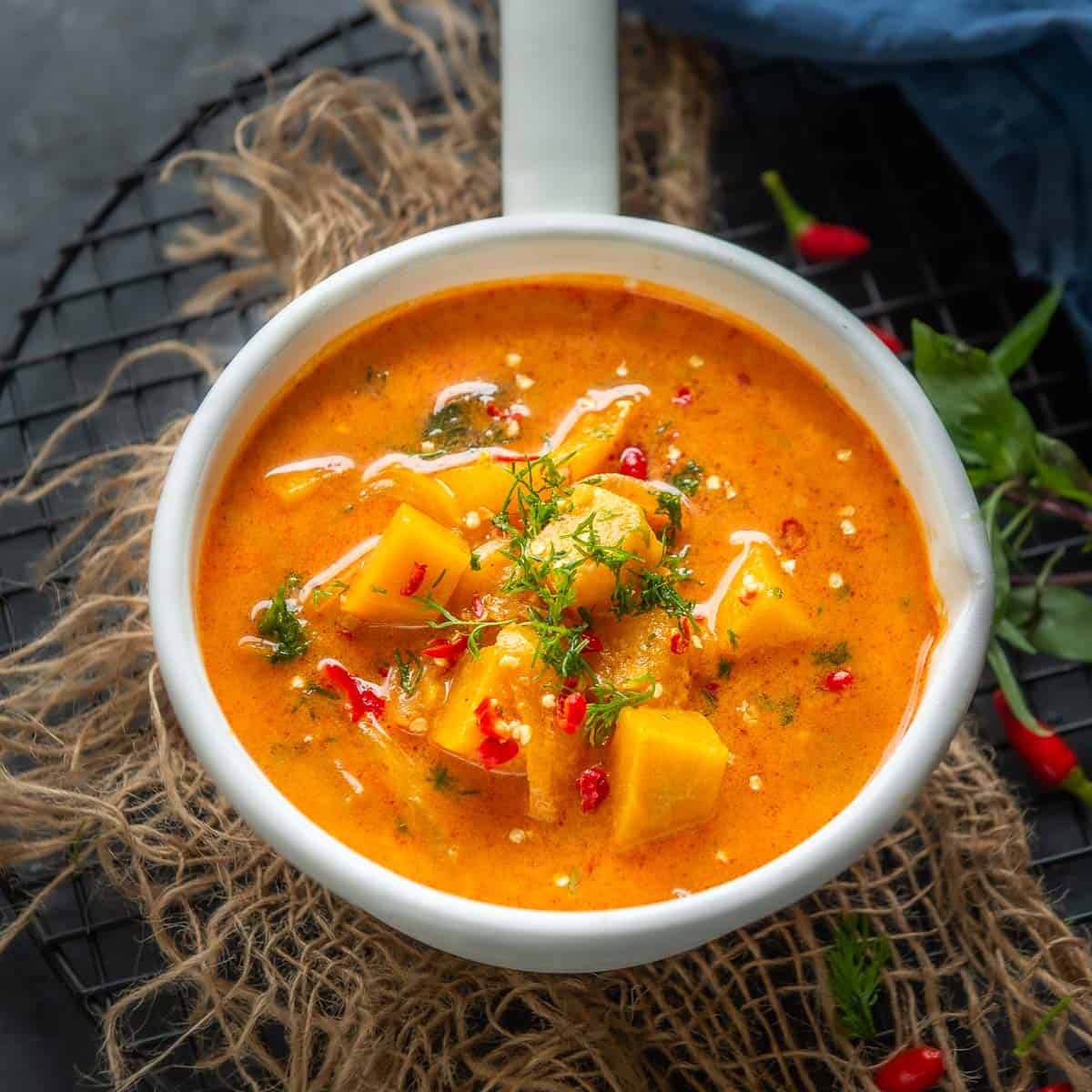 Trở thành đầu bếp tại gia với 3 công thức nấu món ăn bí đỏ 37 món ăn bí đỏ cà ri