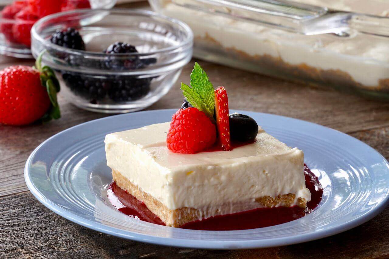 Làm bánh cho người yêu: Công thức làm bánh cheesecake không lò nướng 36 làm bánh cheesecake