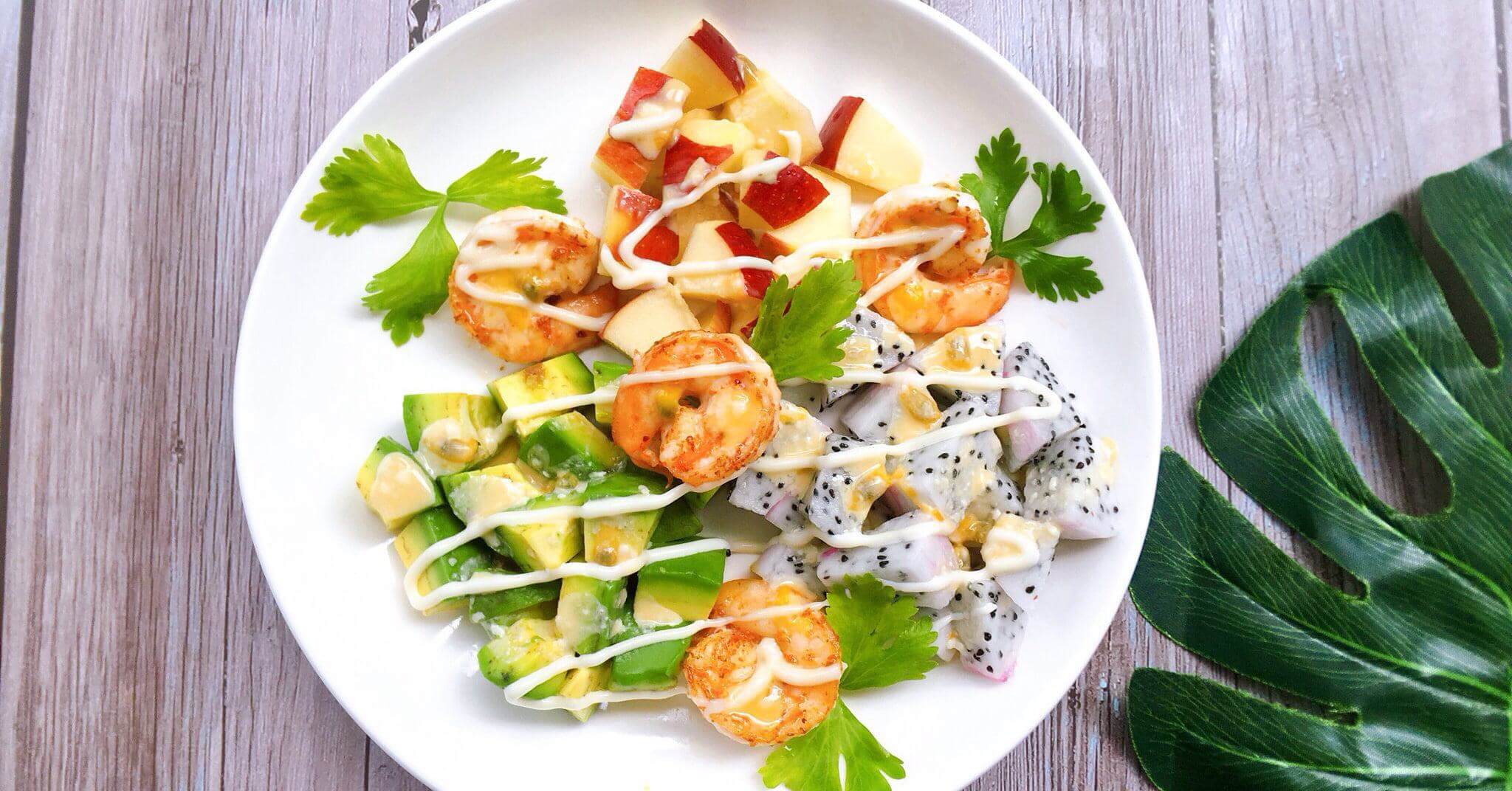Gợi ý mâm cơm gia đình ngày nghỉ lễ 30/4 - 1/5 35 salad hoa quả