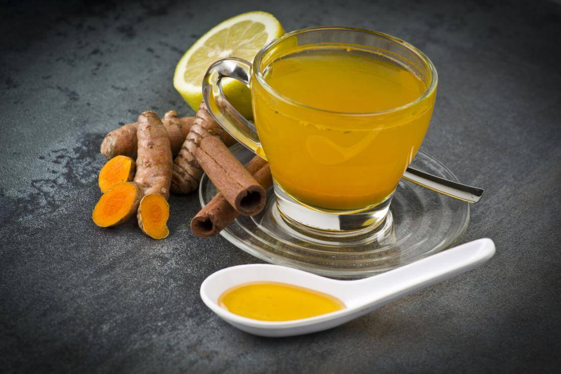 uống tinh bột nghệ