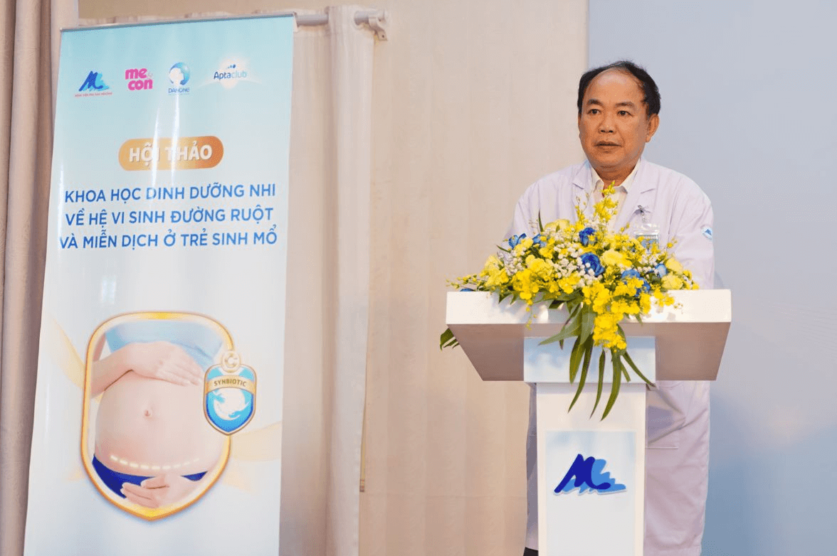 Bệnh viện Phụ sản MêKông tổ chức hội thảo khoa học dinh dưỡng dành cho trẻ sinh mổ 38 ảnh hưởng trẻ sinh mổ