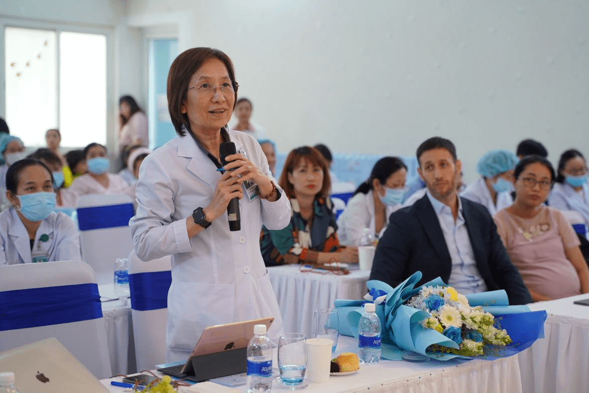Bệnh viện Phụ sản MêKông tổ chức hội thảo khoa học dinh dưỡng dành cho trẻ sinh mổ 40 hệ miễn dịch trẻ sinh mổ