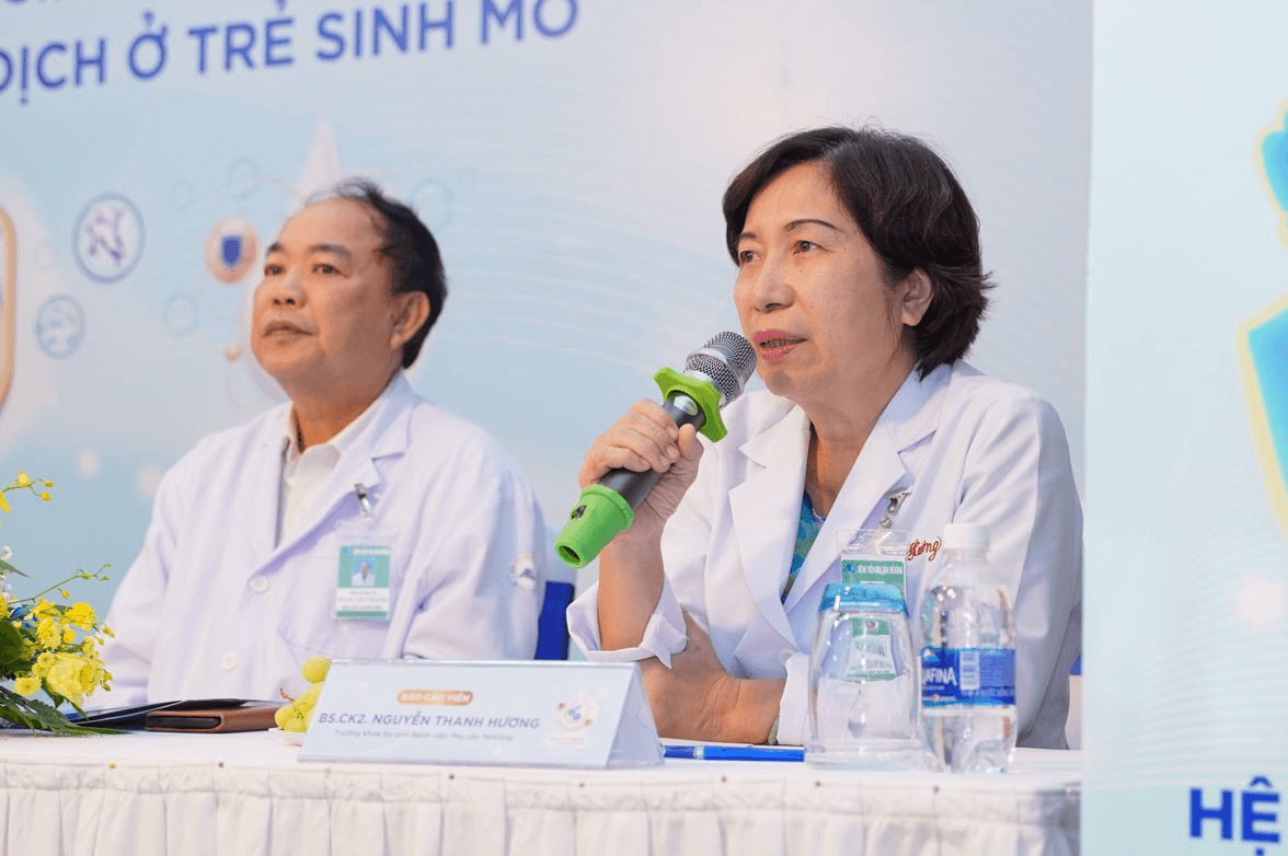 Bệnh viện Phụ sản MêKông tổ chức hội thảo khoa học dinh dưỡng dành cho trẻ sinh mổ 41 synbiotic