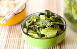 cải chua món canh ngày tết