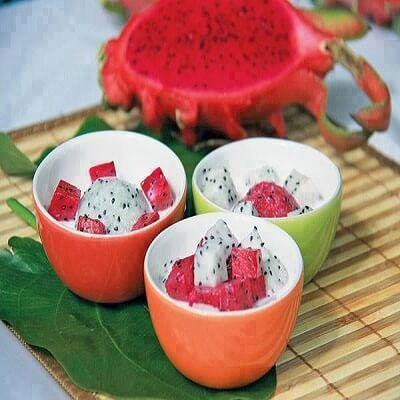 Chè thanh long nước cốt dừa, ăn đến đâu mát đến đấy 10