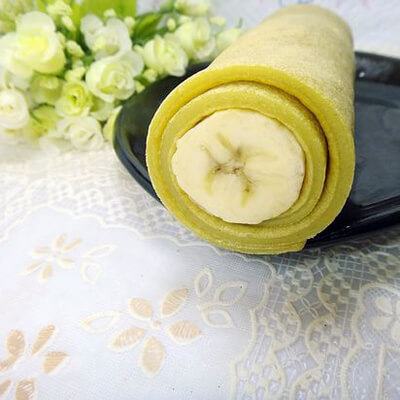 Bánh trứng cuộn chuối thơm ngon cho bé yêu 10