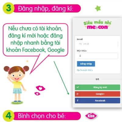 Hướng dẫn dự thi Siêu mẫu nhí 2015 trên giao diện điện thoại 5