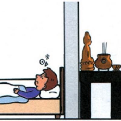 Bố trí bàn thờ và chỗ ngủ kiểu này, gia chủ suốt ngày bất an 3