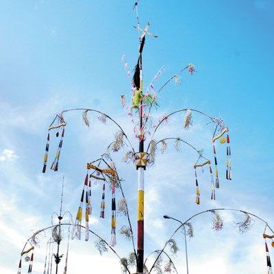 Cây nêu và những giá trị tâm linh ngày Tết 3