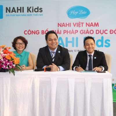 NAHI Việt Nam công bố giải pháp giáo dục đột phá NAHI KIDS 5