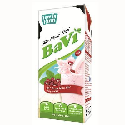 Khám phá vị ngon sữa đậu đỏ Love’in Farm Ba Vì trứ danh 3