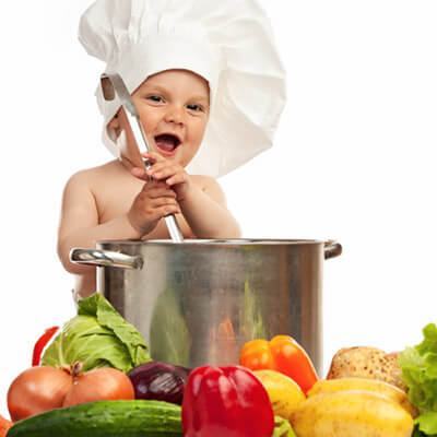 Nấu bột cho bé ăn dặm đúng cách 3