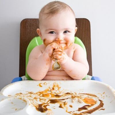 Học cách mẹ Mỹ cho con ăn dặm 3